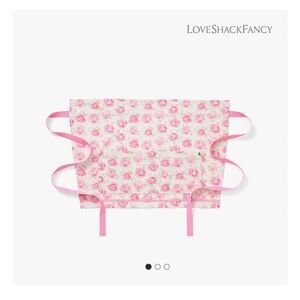 LoveShackFancy Pink Floral Apron Hedley & Bennett
